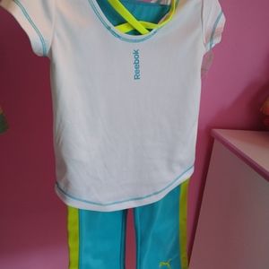 Girls athletic outfit